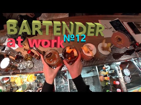 Bartender At Work 12 Gopro 5 Cocktails