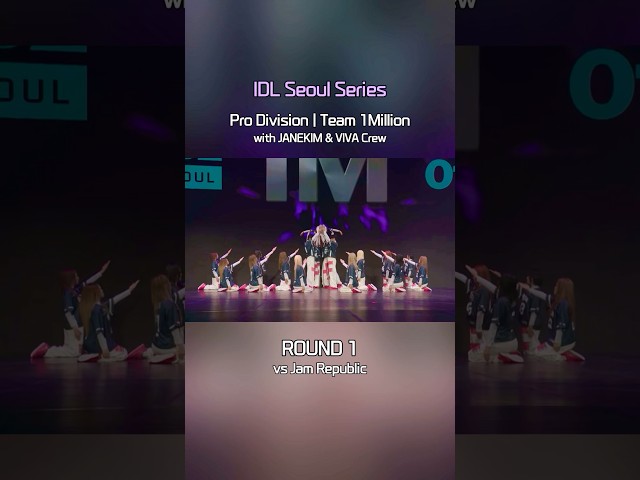 IDL Seoul Series Round 1️⃣ #dance #competition #idl #dancer #choreo #1million #vivadancestudio