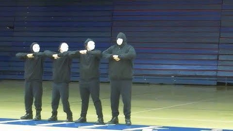 Sigma Lambda Beta 2012 Founding Line of Millikin Colony New Membership Presentation (1 of 3)