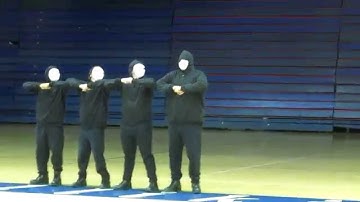 Sigma Lambda Beta 2012 Founding Line of Millikin Colony New Membership Presentation (1 of 3)