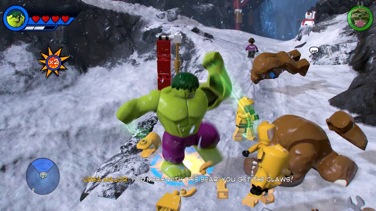 Lego Marvel Super Heroes 2 Unlock Ursa Major Free Roam