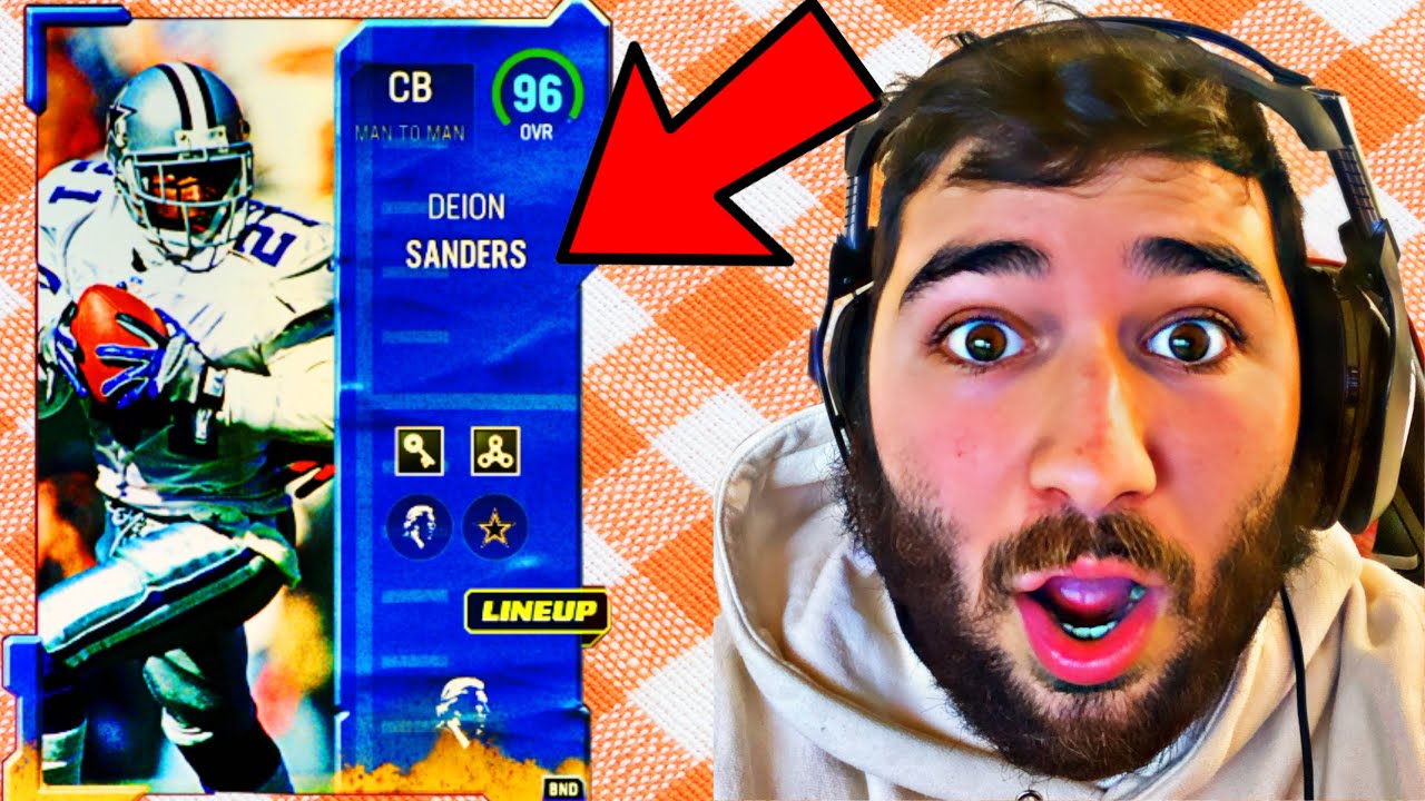 WE GOT 96 DEION SANDERS!!! THE BEST CARD IN MADDEN 23 ULTIMATE TEAM