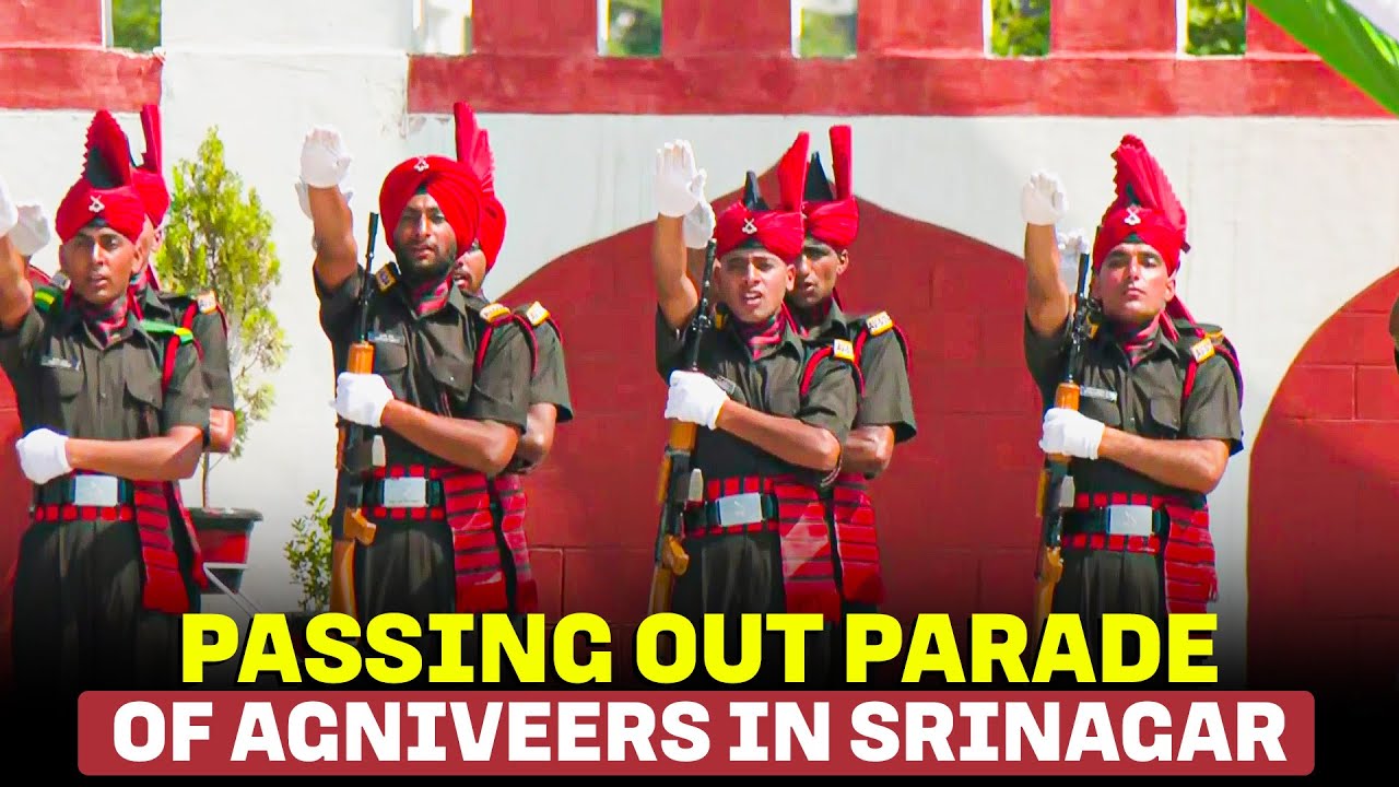 Passing Out Parade of Jammu and Kashmir Light Infantry Regiment, 5th Batch of Agniveers |Srinagar