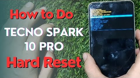 How to Hard Reset TECNO Spark 10 Pro Via Recovery Mode