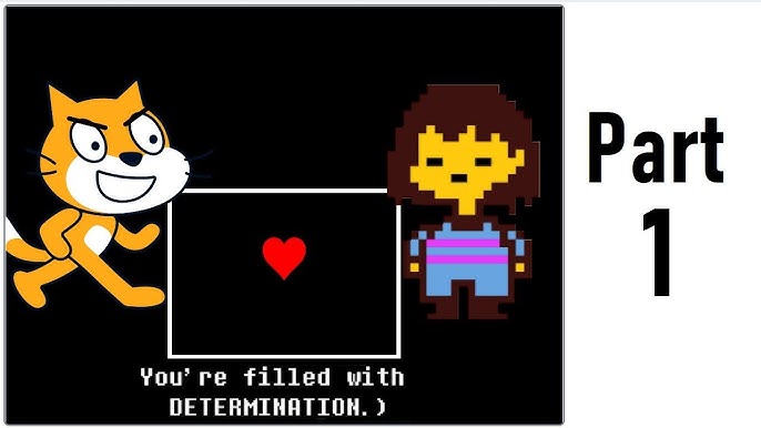 Make an Undertale Battle in Scratch (PART 16: Blue Soul) 