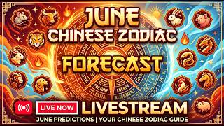 🔴 LIVE: June 2026 Chinese Zodiac Fortunes | Energy Shifts & Monthly Rankings!