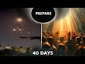 Prepare for this prophecy after the eclipse destruction holy spirit revival  israel war