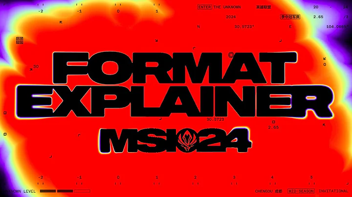Format Explainer | MSI 2024 - DayDayNews
