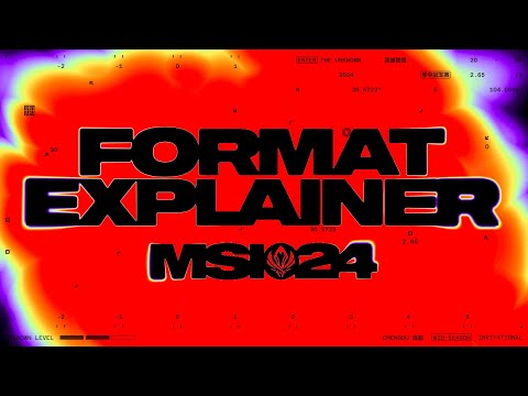 Format Explainer | MSI 2024