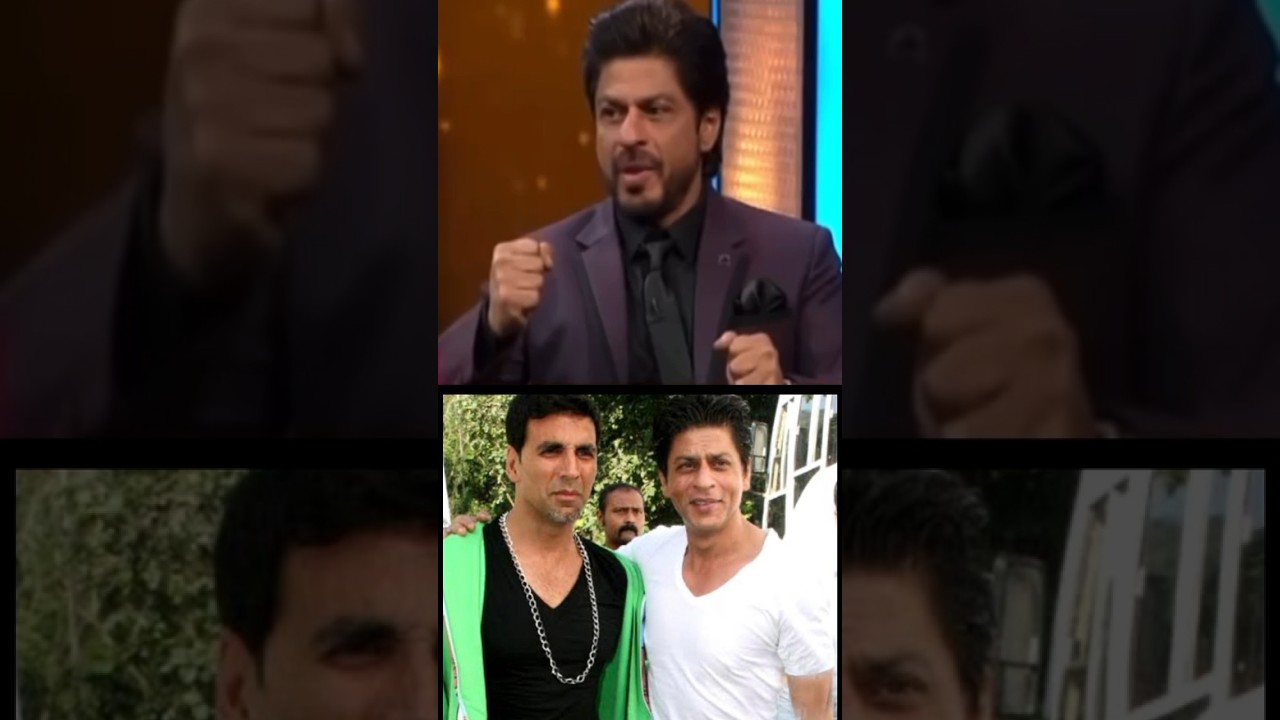 Shahrukh khan with Akshay kumar|