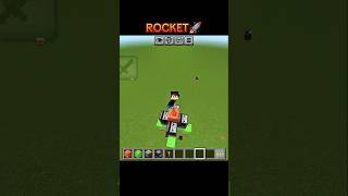 How To Build Rocket In Minecraft#minecraft#tutorial#builds#gaming#shorts