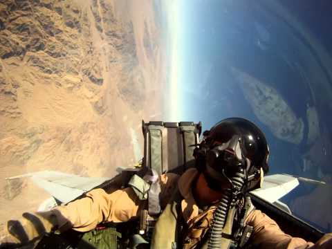 Air to Air and Low Altitude training in an F/A-18D Hornet