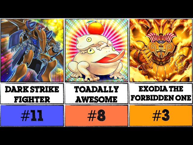 yugioh cards ranked My 25 Favorite of All Time My personal tier list of