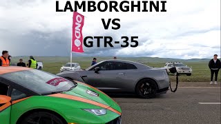 Lamborghini vs GTR-35. Монголын хамгийн хурдан машин юу вэ?