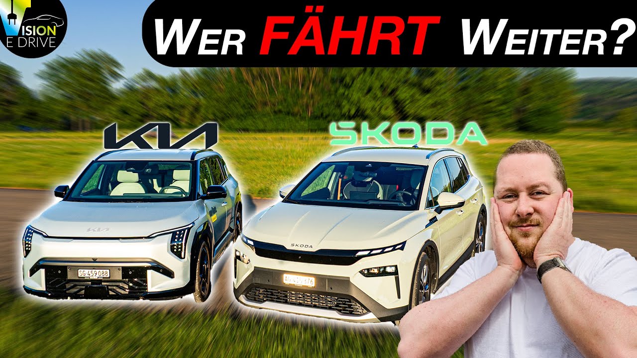 Gleich teuer, gleich gut? SKODA Elroq 85 vs. KIA EV3 GT-Line - Das Duell der kompakten SUV!