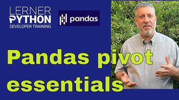 Pivot tables with Pandas