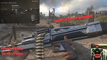 Call of Duty WW 2 Heroic MG42 Devil`s Piano  II 1080p 60fps