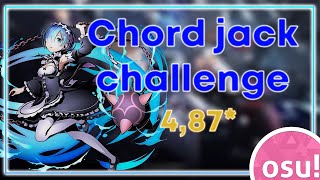 Osu! Mania - Chordjack Challenge 4,87* [Dj Okawari Ft Rem]