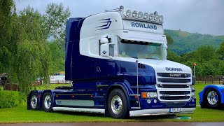 Scania T Cab Longline - Rowland - V8 Sound/Interior View - &#39;4K&#39;