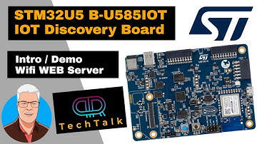 STM32U5 IOT Discovery Board and Wifi Web server Demo