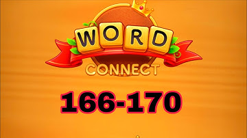WORD CONNECT level 166 167 168 169 170