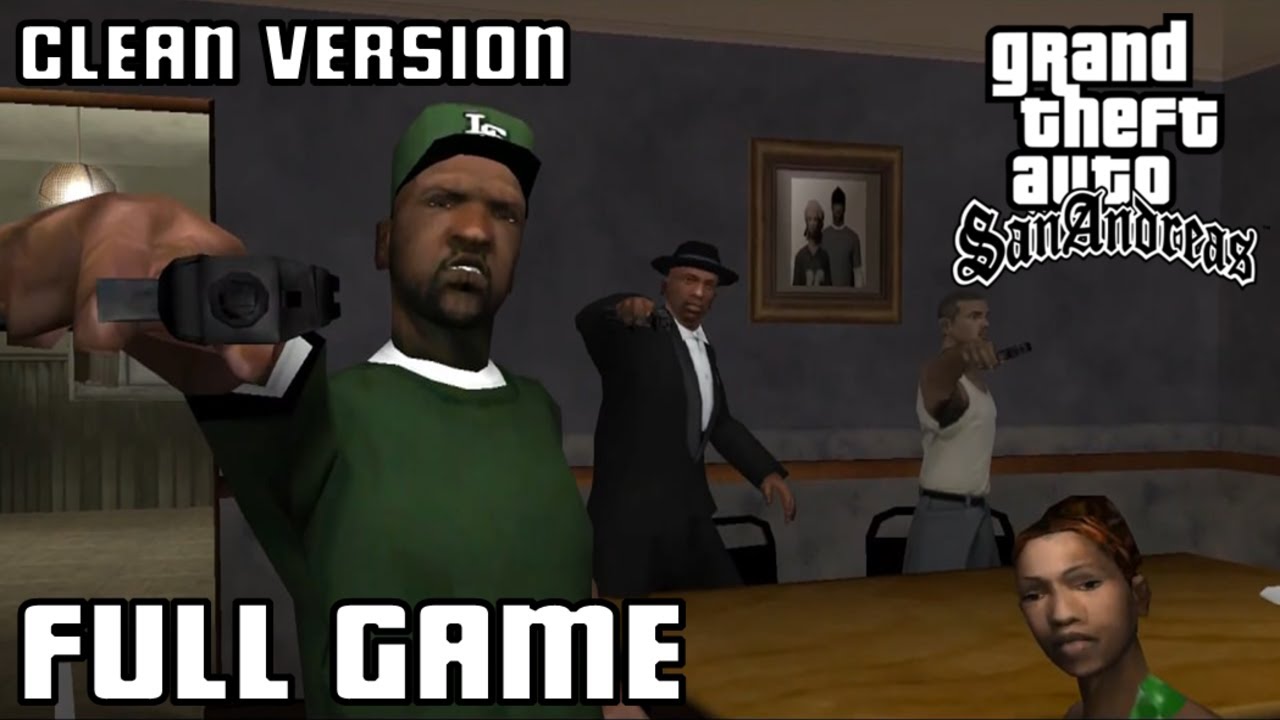 GTA: San Andreas - FULL GAME - No Commentary 