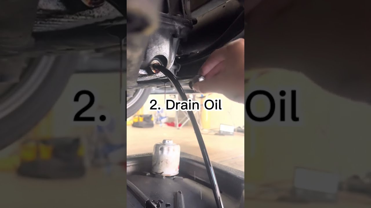 A Quick Guide On How To Change THE OIL Yourself