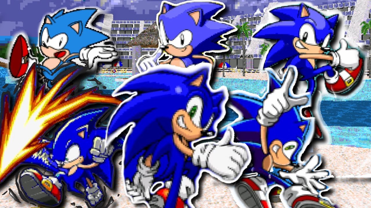Which Sonic beats Emerald Coast fastest? | #SRB2