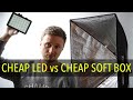 Cheap LED vs Cheap Softbox | The Best Lighting Setup for Most of Us