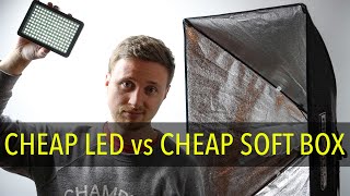 Cheap LED vs Cheap Softbox | The Best Lighting Setup for Most of Us by Eric Hanson 237,671 views 6 years ago 7 minutes, 28 seconds
