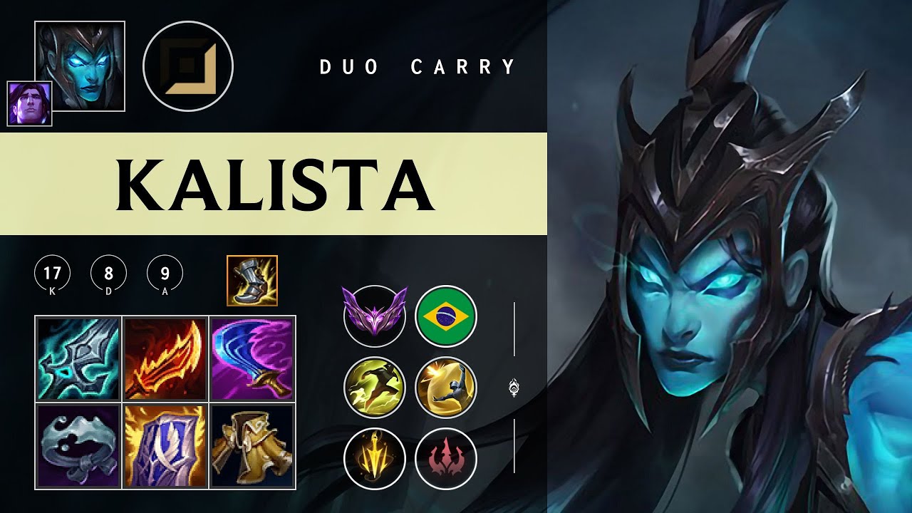 Kalista ADC vs Caitlyn - BR Master Patch 26.01