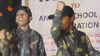 Dance-Sandese Aate Hai -Yuva Raj Pv- Dance Infant Indian School