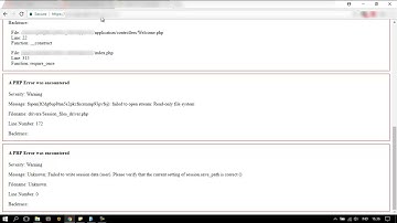 Fix Codeigniter save session path error