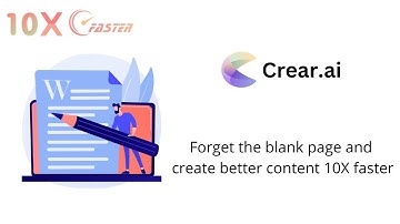 Create Content 10X Faster with Crear.ai | Crear.ai Demo