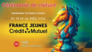 France Jeunes 2026  -  Cérémonie de clôture