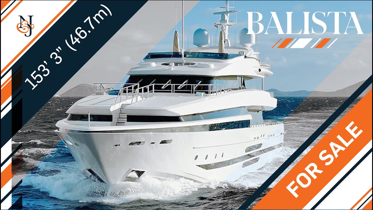 M/Y BALISTA for Sale | Cantieri Di Pisa Yacht
