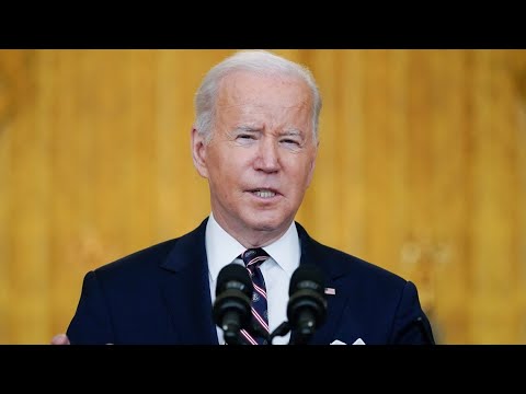 President Joe Biden speaking on decision to ban Russian oil imports