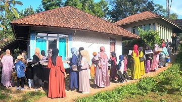 Beginilah Kalau Antar Pengantin di Kampung. Pernikahan Viral Di Desa. Garut Selatan Jawa Barat