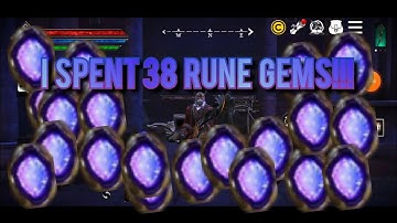 Way of Retribution - I SPENT 38 GEMS  RUNE!!!