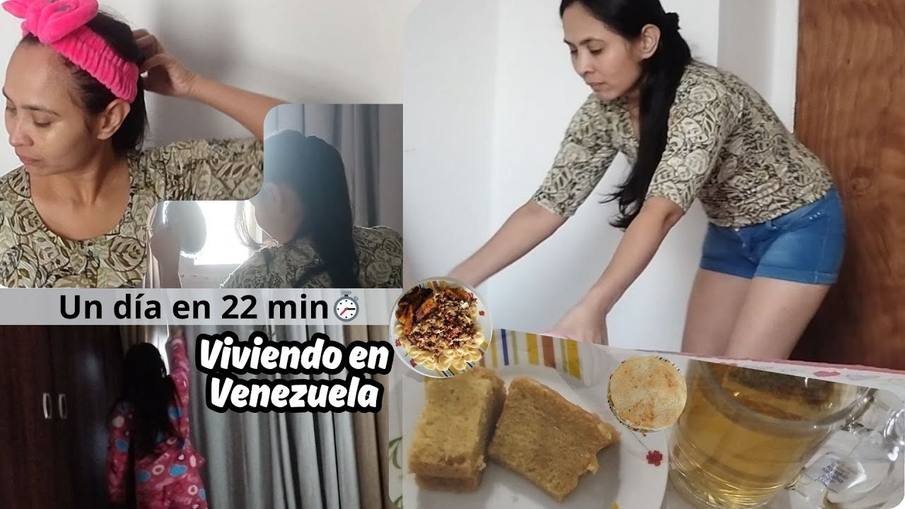 Rutina diaria en el hogar, desayuno, lavado, doblar ropa, almuerzo y merienda.