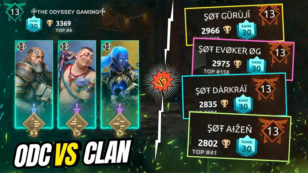 Odyssey против SOT Clan ⚔️ Бесконечные интенсивные битвы *СИЛЬНЫЙ КЛАН* ЧАСТЬ - 6 || Shadow Fight...