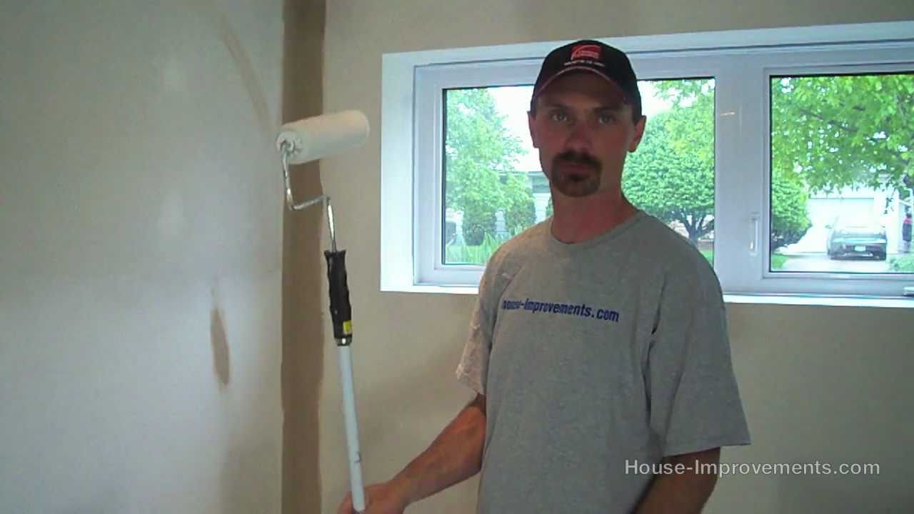 How To Apply Primer To New Drywall Walls Youtube