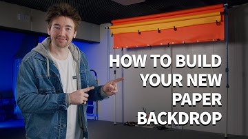 How To Build Your New Paper Backdrop!