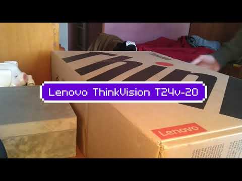 Unboxing: Lenovo ThinkVision T24v-20 Unboxing: Lenovo ThinkVision T24v-20