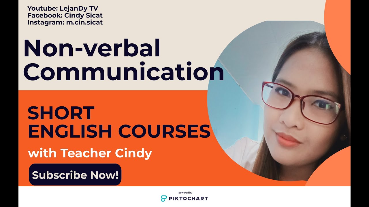 Short English Courses Non verbal Communication YouTube