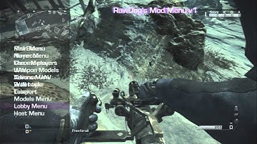 Call Of Duty: Ghost Mod Menu ALL UPDATES By RawDog