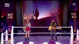 Zinaida Cojocaru vs Alexandru Musat (Lost on You) - Vocea Romaniei 2016