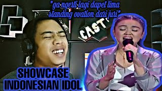 waw 5 standing ovation!!! FITRI - TERJEBAK NOSTALGIA (Raisa)  || INDONESIAN IDOL 2021 || BOTREACT