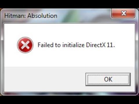 How To Fix Failed To Initialize Directx 11 In Hitman Absolution By