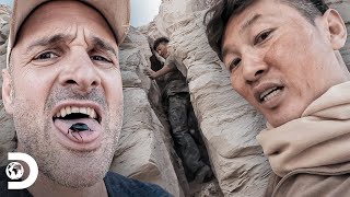 Ed desafia Xinlei Wu no deserto de Aksai na China | Ed Stafford: Contra Todos | Discovery Brasil
